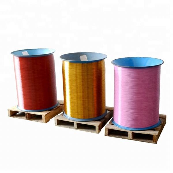 Quality Colorful 1/2'' Nylon Coated Wire Rolls For t4.8mm Book for sale