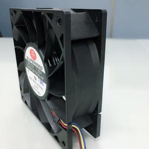 Long Lasting 30000h Server Case Fan 3400-6800RPM Signal Output