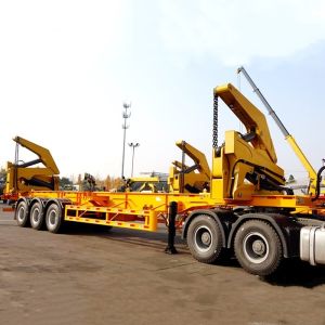 China 1020mm Length 45t Loading CIMC 40Ft Container Side Loader wholesale