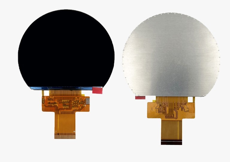 3.54 Inch Round TFT Display 800x640 TFT Display Panel Lamp Shape For Motorbicycle Instrument