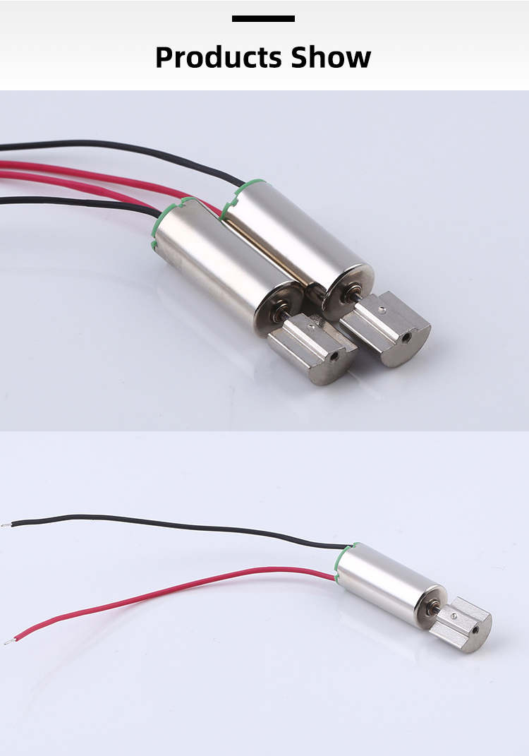 Faradyi Customized Model Airplane,Brushed Miniature Vibration Motor,Pin-type Coreless Dc Motor