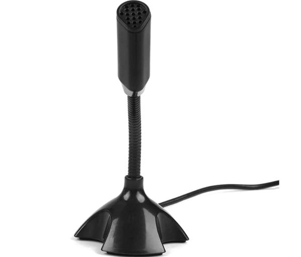 Quality ABS Omnidirectional Gooseneck Condenser Microphone With Base for sale