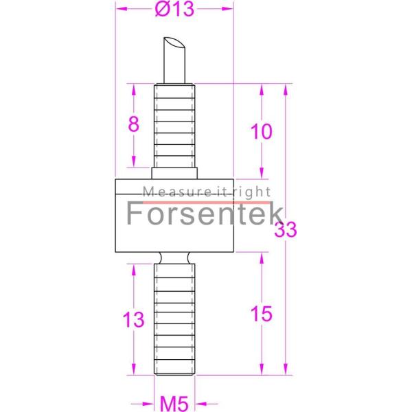 Inline load cell inline force sensor 50N 100N 200N 300N 500N