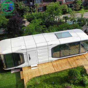 China 40ft Sunshine Alcoa Aluminum House Complete Container Hotel Capsule Home wholesale