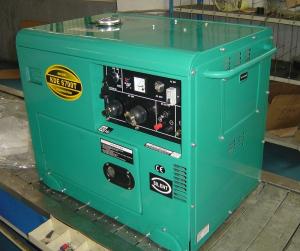 China 5KW Soundproof Small Diesel Generators For Home Backup , Portable Diesel Power Generator on sale