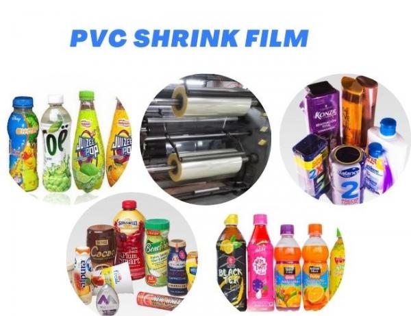 White PVC Shrink Tubing Film 30um-150um Thickness High Shrinkage Rate