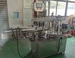 YM620 Automatic Front Back Labeler Square Conical Bottles Two Heads Labeling