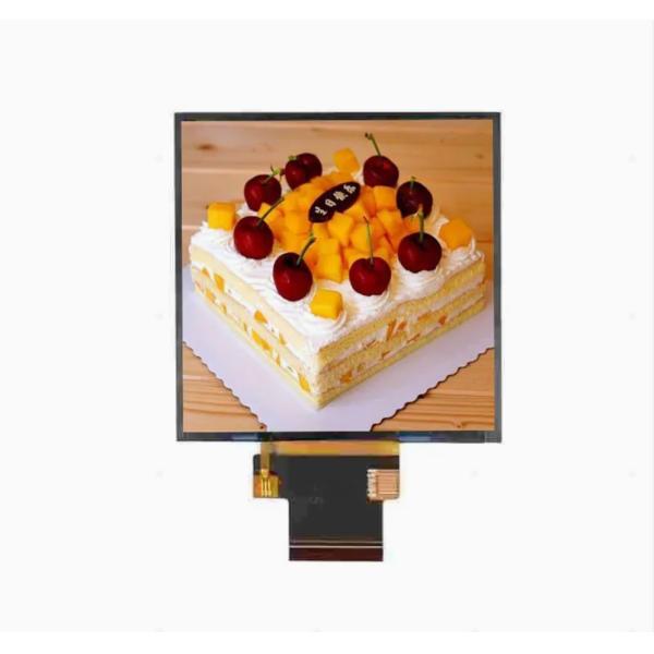 3.4 Inch Resolution 480 * 480 TFT LCD IPS LCD Display With Non Resident Display Supporting Customized Images