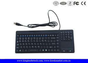 China Medical Silicone Keyboard With Touchpad And Numeric Keypad In USB Interface wholesale
