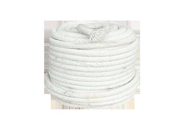 Quality Fireplace Rope Insulation / Ceramic Fiber Twisted Rope Flexible Expansion Joint for sale