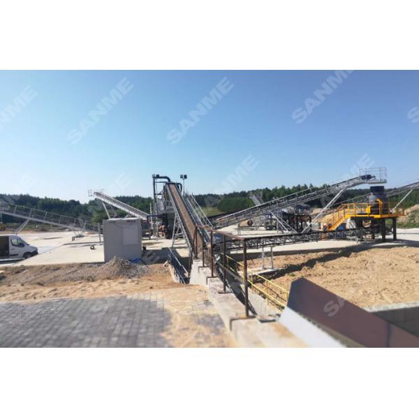 complete river pebble production line cost