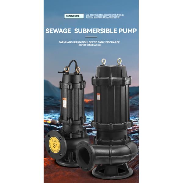 Stainless Steel Cast Iron Submersible Water Pump Sewage Pump Station