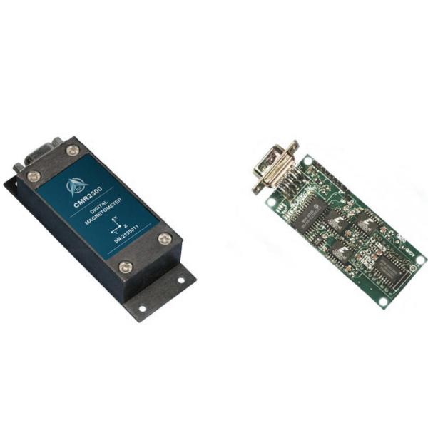 High Resolution Magnetic Meter , Three Axis Magnetometer RS232 RS485 Digital