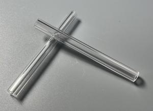 China Transparent EFG Al2O3 Sapphire Single Crystal Tubes Customized Sizes Optical Lens wholesale