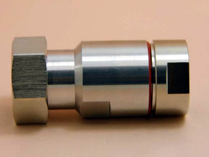 Customized RF connector 4.3-10 male clamp type connector for 1/2" superflex cable low PIM VSWR 1.15 made by factory