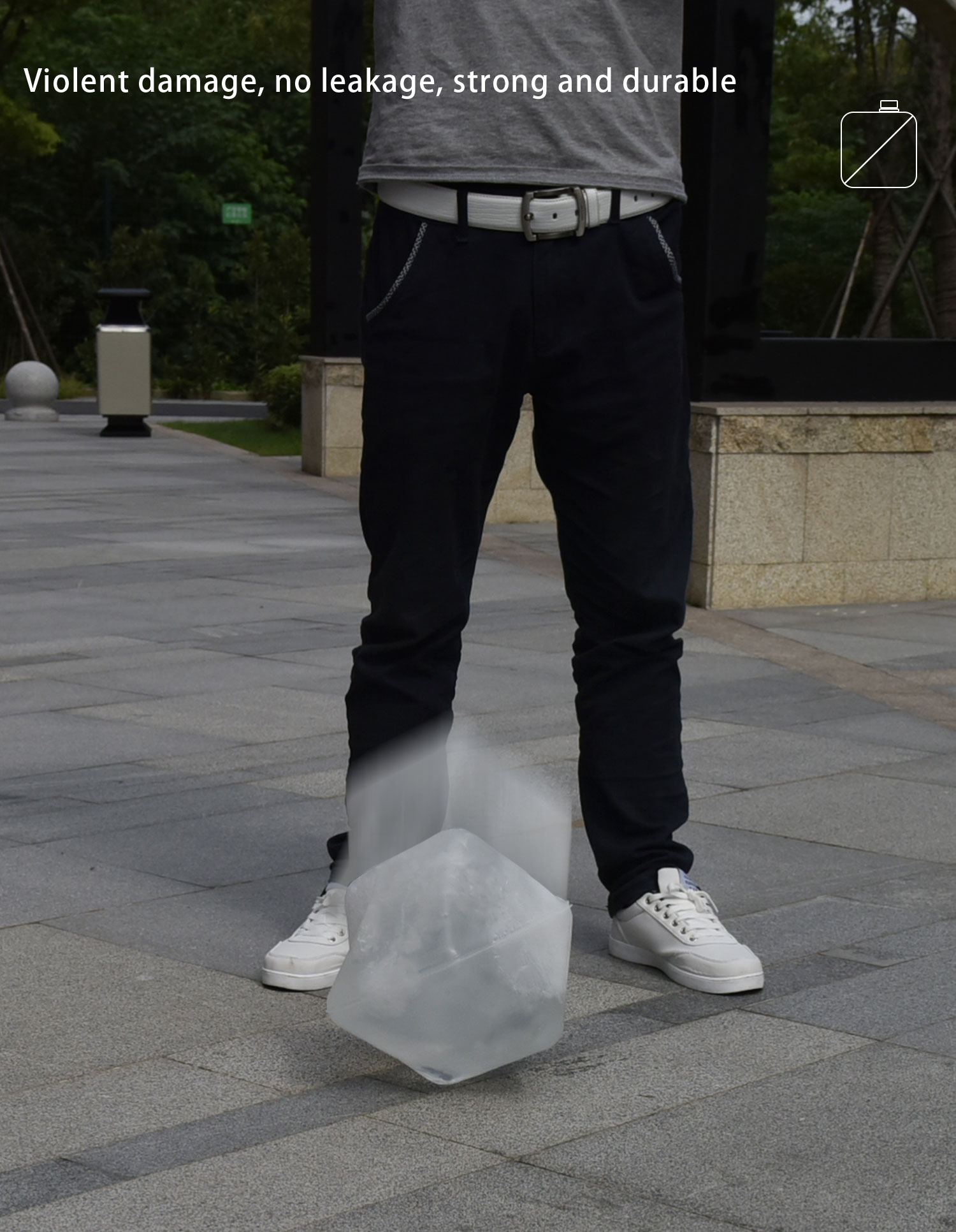 Custom Size Accepted LDPE Collapsible Water Container for Easy Storage and Transport
