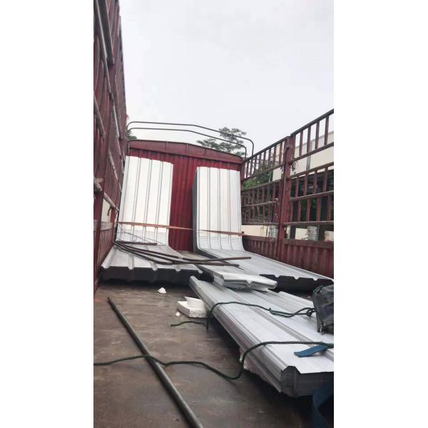 Light Weight Arc Ventilation Roofing Sheet 0.3mm - 0.6mm Thickness