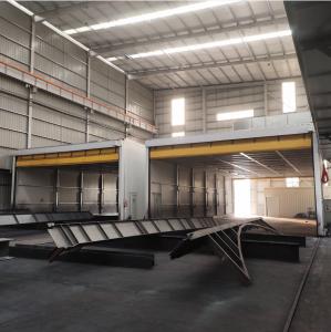 High Strength Prefab Metal Warehouse Building Contemporary Design