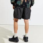 Wholesale Custom LOGO Mens Summer Casual Elastic Waist Short Pants Nylon Cargo