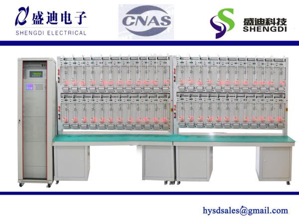 Quality HS-6103F Single-phase Digital kWh Energy Meter Test Bench 2 circuit current test 48 positions for sale