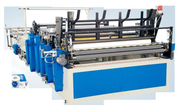 Quality 1750mm Automatic Roller Toilet Paper Converting Machine 200m/Min for sale