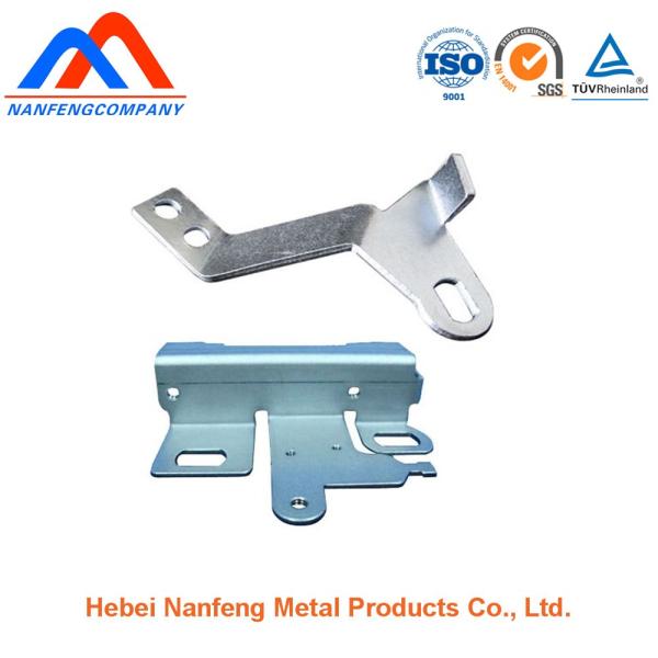 Pressed Metal Fittings Attached to Custom Furniture Cabinets for Black Oxide Coating