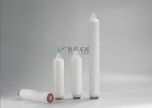 China PP Filter Cartridge 2.7&quot; Diameter 10&quot;/20&quot;/30&quot;/40&quot; Length 1micron 5micron PP material wholesale