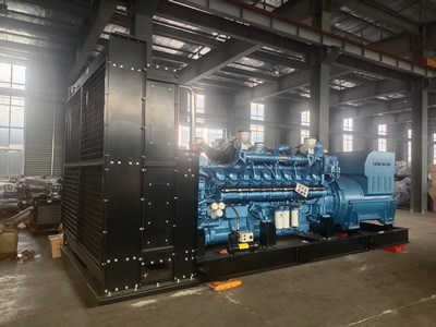 280 KW 350 KVA Open Diesel Generator Set 12 Months Warranty For Industrial