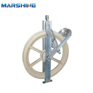 Construction Works Large Diameter Conveyer Equipment Power Cable Pulley Block
