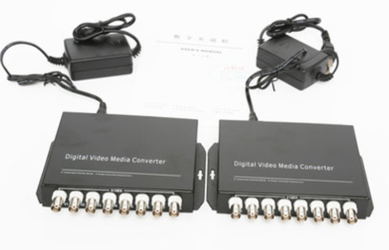 Fibre Optic Media Converter Ethernet Copper Data Voice Video Type
