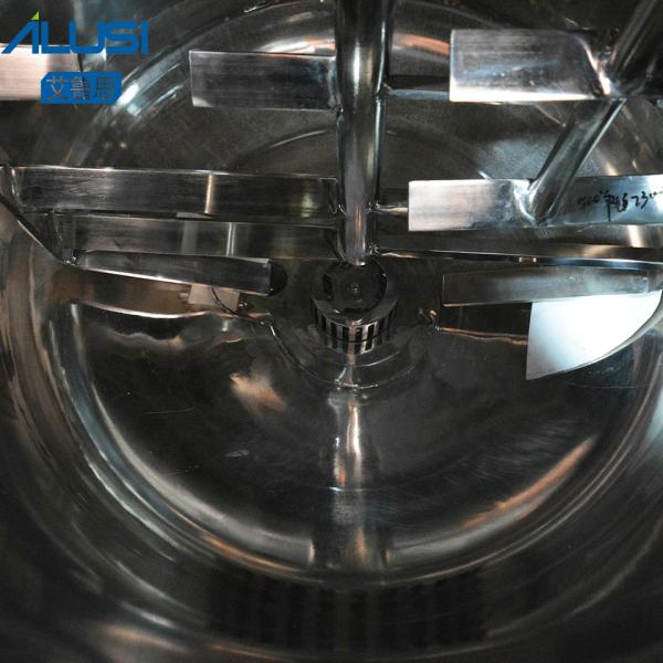 500L Small Liquid Soap Making Machine Liquid Detergent Mixer Shampoo Mixing Machine