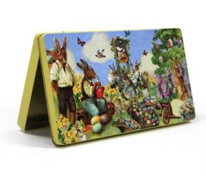 China Wholesale Easter rectangular tin box for chocolates wholesale