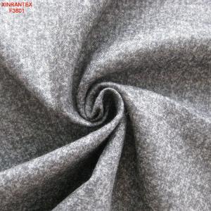 China F3601 100%polyester fake wool fabric wholesale
