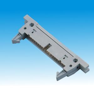 China Durable IDC Type Connector With Mounting Ear , 2.54mm Pitch Ejector Header wholesale