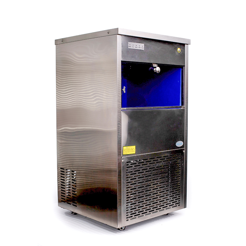 80Kg Daily Instant Snow Flake Ice Machine Made In For Commercial With 45 KG Capacity