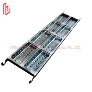 China 480*45mm Galvanized Steel Plank For Scaffolding Anti Fire Slip Prevention on sale