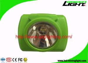 3.7V 6.4Ah 480mA LED Mining Light Easy Push - Button Operation With Green Color