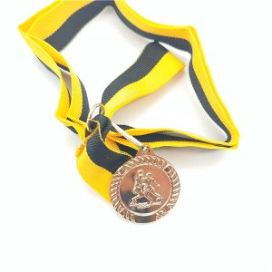 China Sport 1.5mm 3d Marathon Custom Metal Medals wholesale