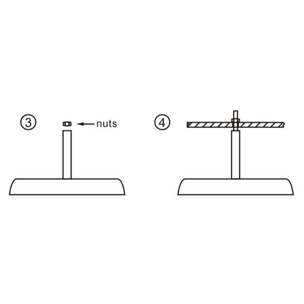 30W DLC IK08 Outdoor LED Landscape Lights 120V Driveway Landscape Lighting Bulbs