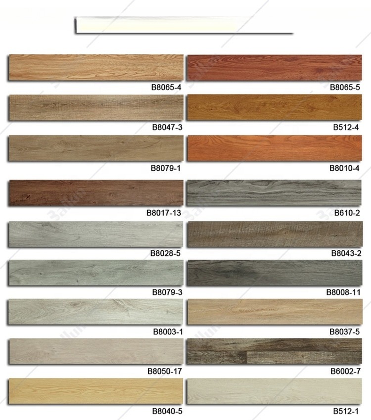 Luxurious SPC RVP Marble Stone Grain Vinyl Plank Flooring for Bathroom and Kitchen