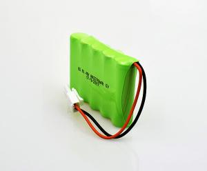 China NiMH Emergency Exit Sign Battery AA 2200mAh 6V High Temperature wholesale
