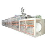 PLC Controlled HMI Sanitary Napkin Manufacture Line Easy Parameter Setting