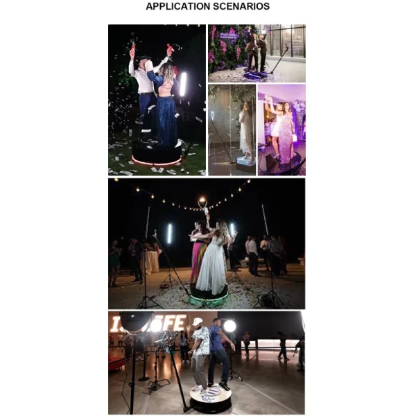 Selfie Rotating Automatic Selfie Platform 360 For Birthday Wedding party