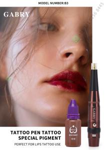 China Low Noise Wireless Rotary Tattoo Pen For Lips Rechargeable Tattoo Machine on sale