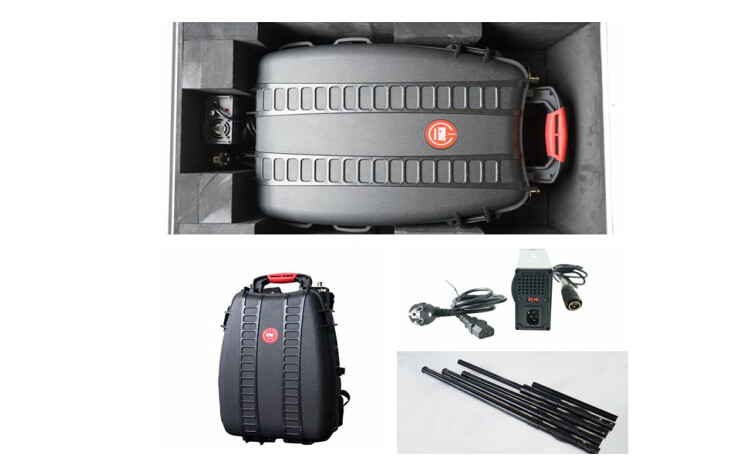 UAV jammer drone jammer Jamming Range High Power Channels Mobile Signal Jammer for drone