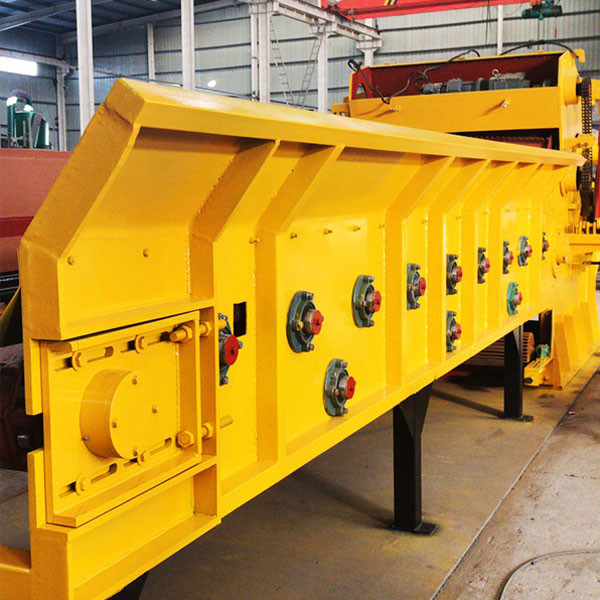 Diesel Engine Mobile Wheels Integrated Biomass Crusher