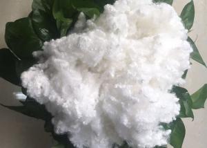7D X 64mm Polyester Fiberfill , High Tenacity Hollow Conjugated Siliconized Fiber