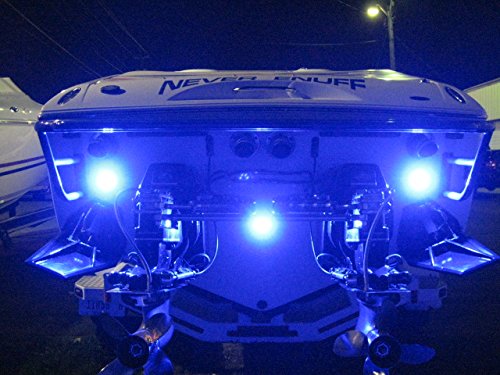 Strobe Flash 48pcs 3W Underwater LED Boat Lights