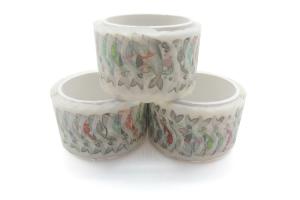 15mm Single Sided Fishes Pattern Washi Tape And Stickers