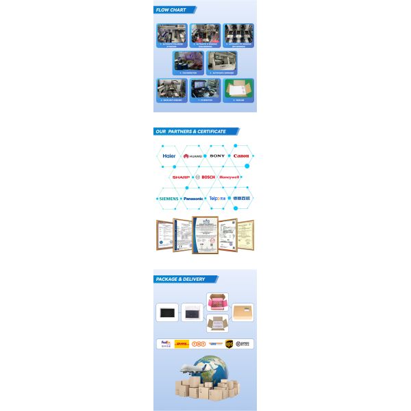 5.0 Inch TFT LCD Module 800×480 RGB Interface 600 Nits High Brightness Industrial LCD Display Module
